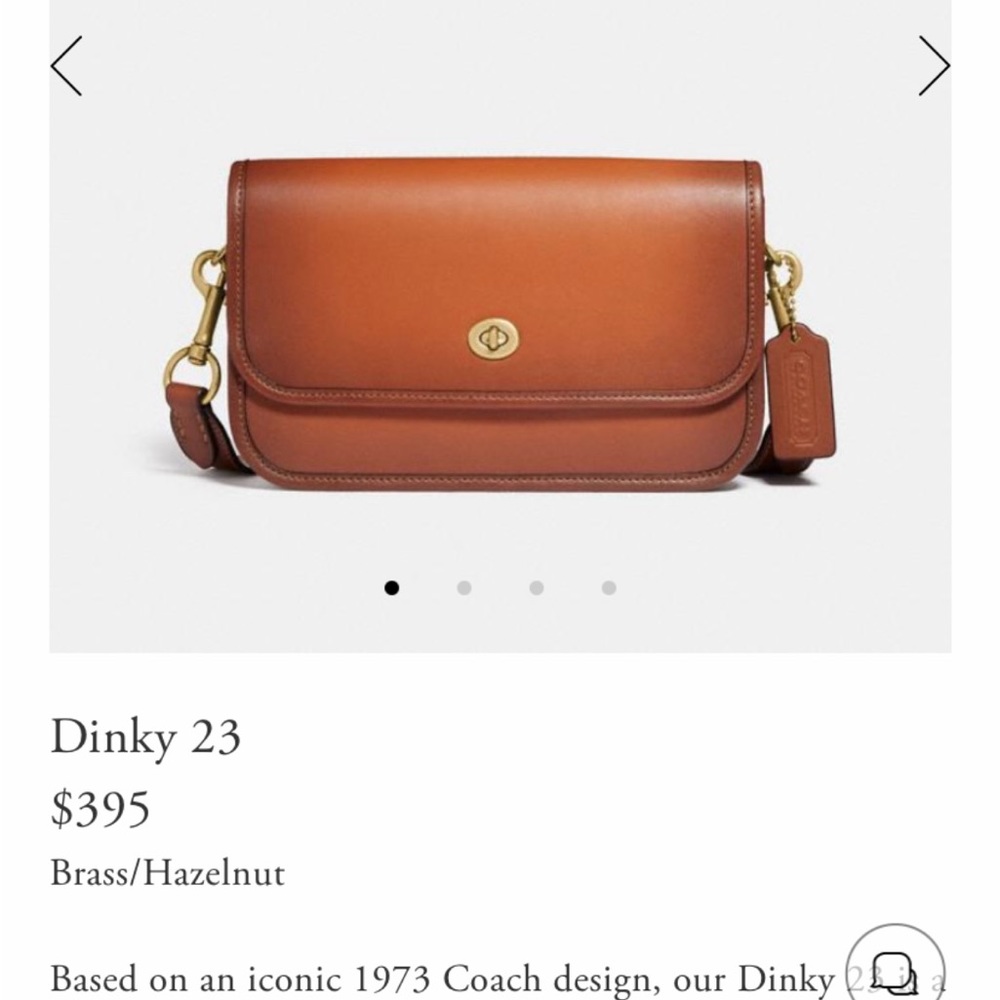 Coach Men’s Dinky Crossbody Bag